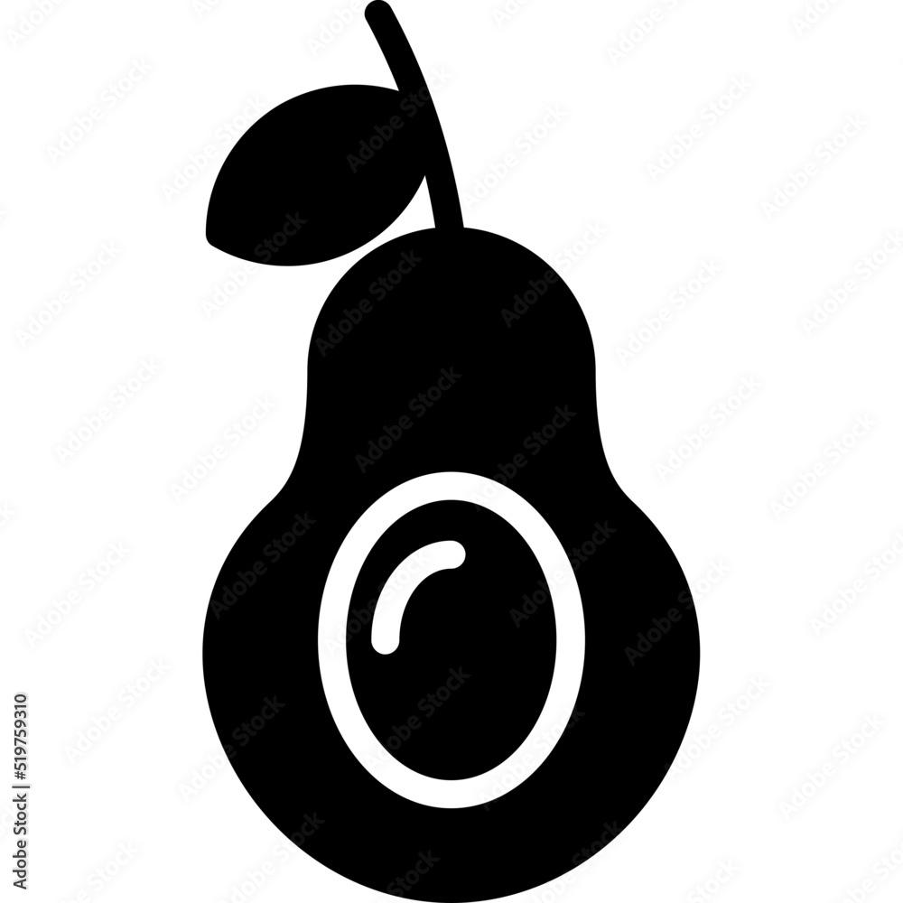 Avocado Icon Avocado Icon