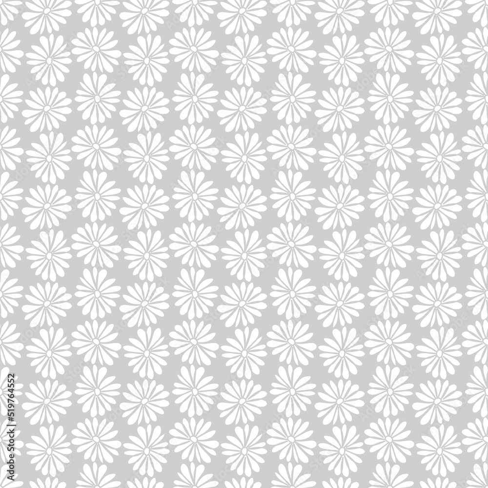 white flowers with grey background seamless repeat pattern white flowers with grey background seamless repeat pattern