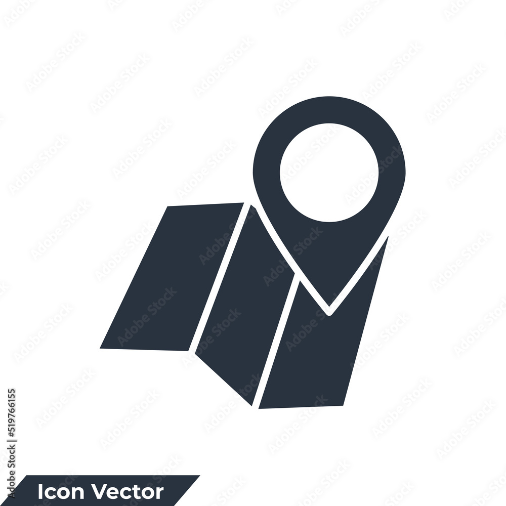 map location icon logo vector illustration. navigator pin symbol template for graphic and web design collection map location icon logo vector illustration. navigator pin symbol template for graphic and web design collection