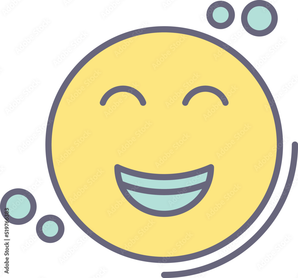 Fototapeta premium Happy Icon