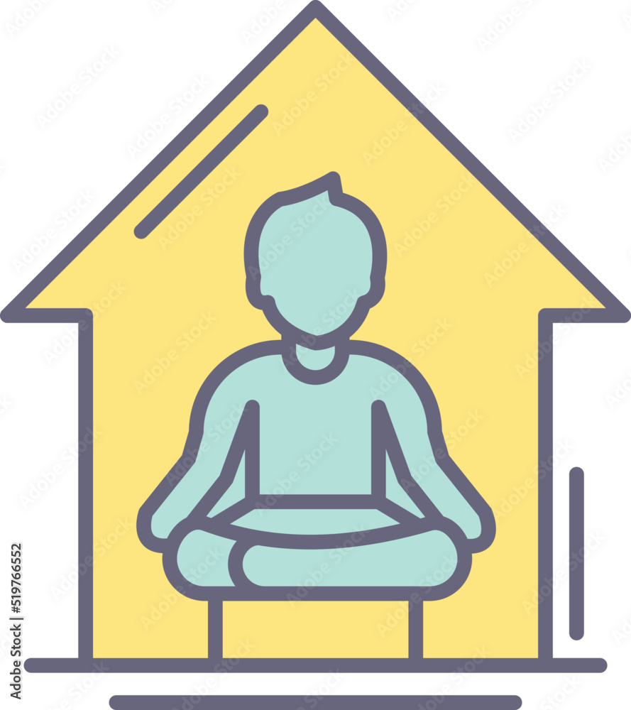 Yoga At home Icon Yoga At home Icon