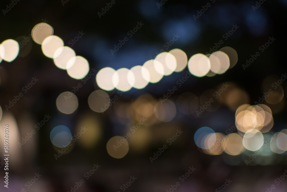 Fototapeta premium golden of bokeh background