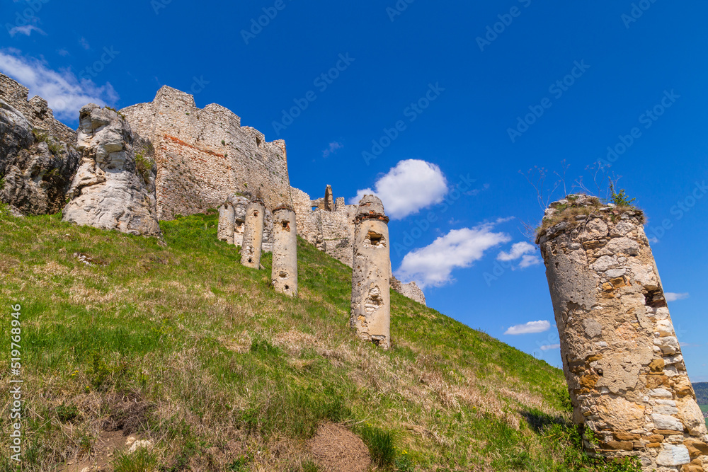 Spissky hrad castle ruins