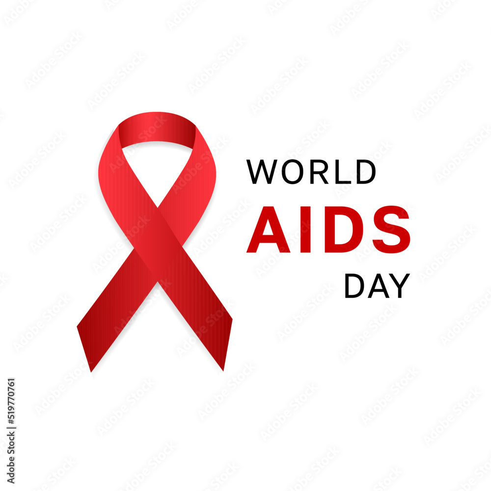 World AIDS day. Awareness. Medical sign. Vector icon