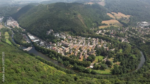 Rundflug über Nachrodt - Altena, Sauerland, NRW