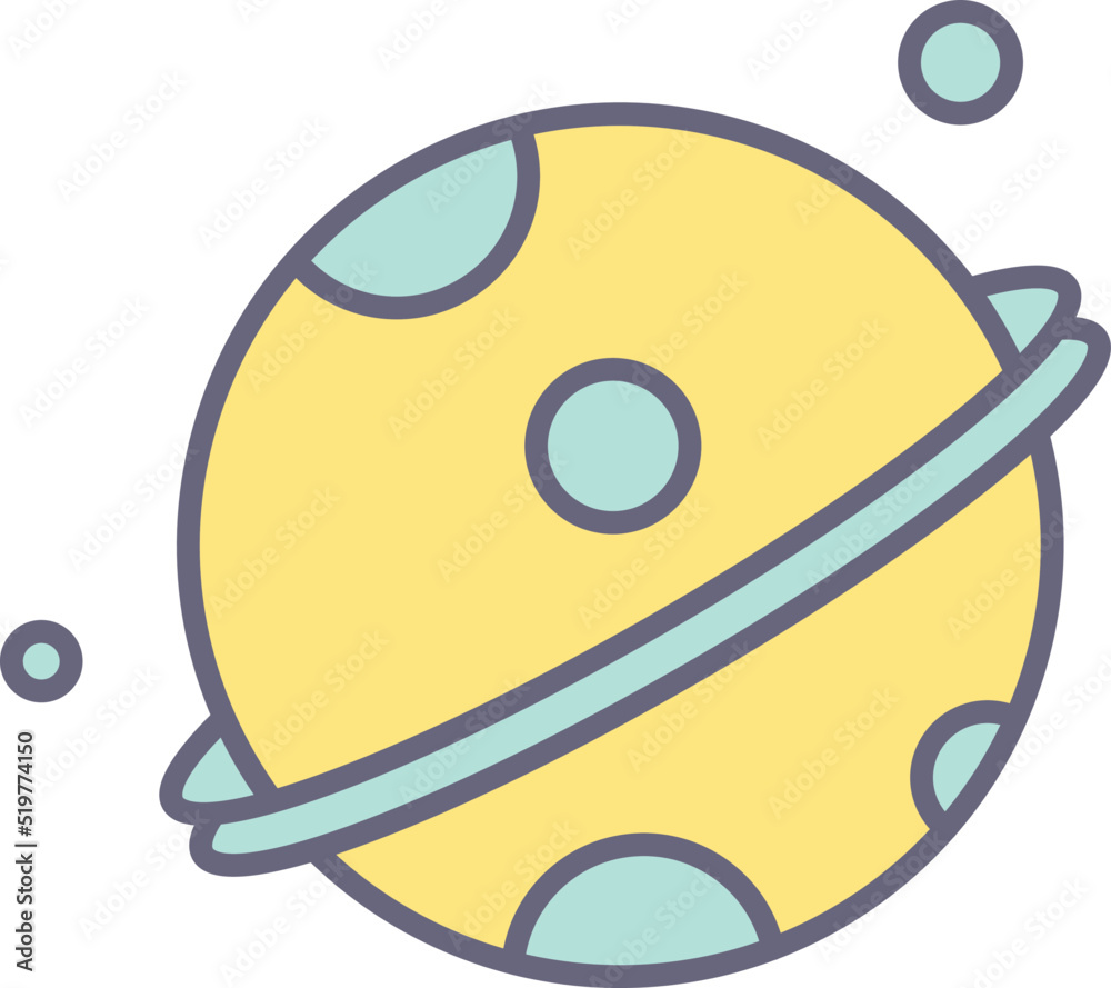 Obraz premium Planet Icon