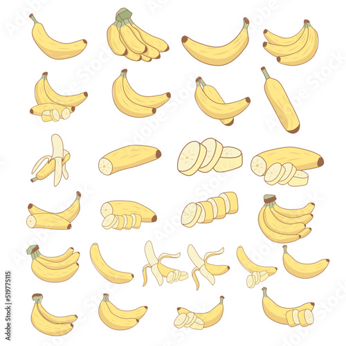 Set banana collections 