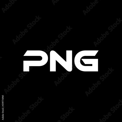 PNG letter logo design with black background in illustrator, vector logo modern alphabet font overlap style. calligraphy designs for logo, Poster, Invitation, etc.