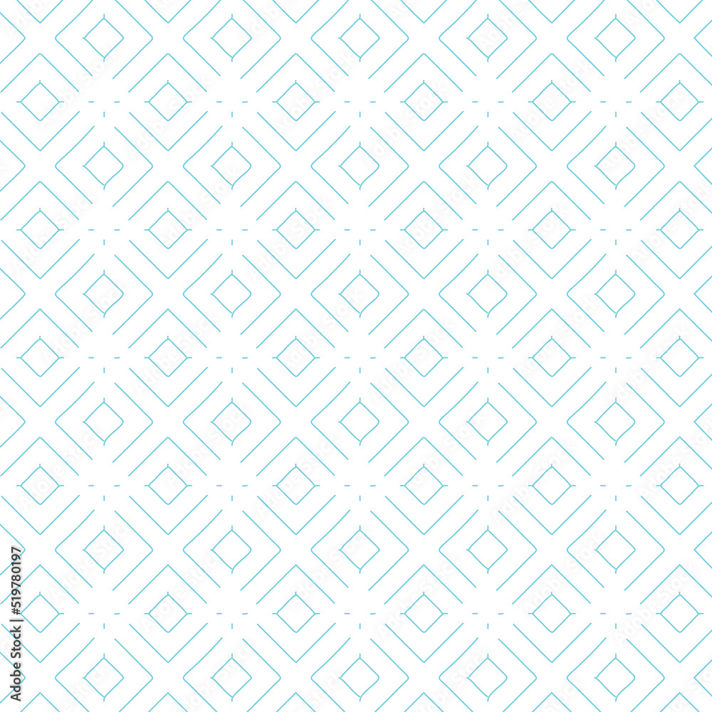 Blue and green cube line and white background Blue and green cube line and white background