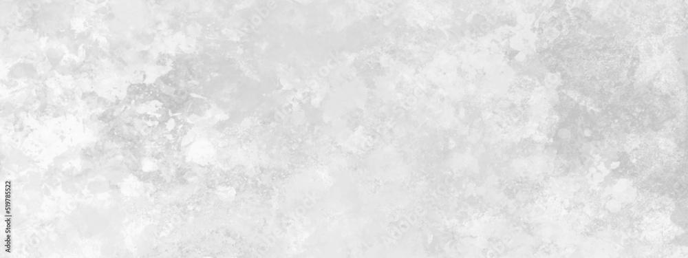 Silver ink and watercolor textures on white paper background. Paint ...