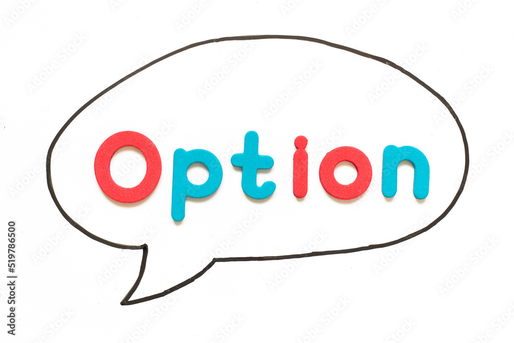 Alphabet letter with word option in black line hand drawing as bubble speech on white board background Alphabet letter with word option in black line hand drawing as bubble speech on white board background