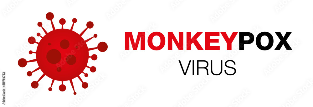 Monkey POX disease Pandemic warning vector illustration. Virus outbreak situation.