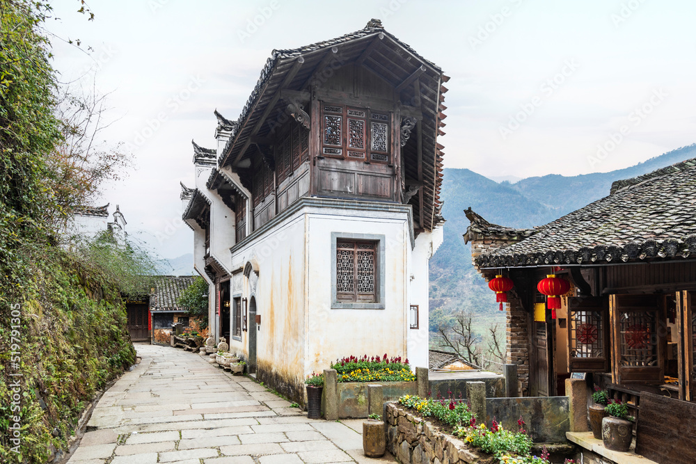 Fototapeta premium Wuyuan Huangling Scenic spot in Jiangxi Province, China