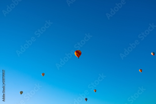 hot air balloon festival background photo