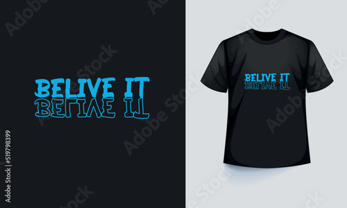 Typography t-shirt design
