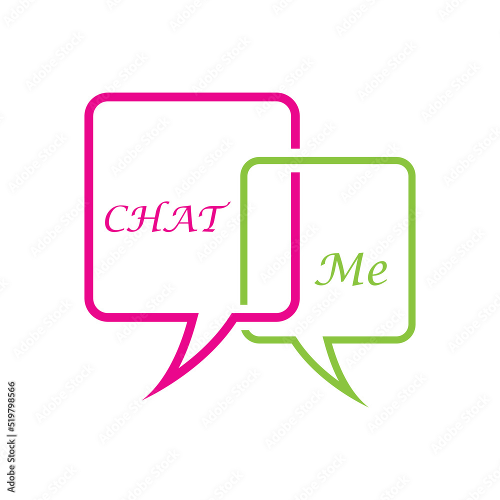 Speech bubble Logo template vector illustration Speech bubble Logo template vector illustration