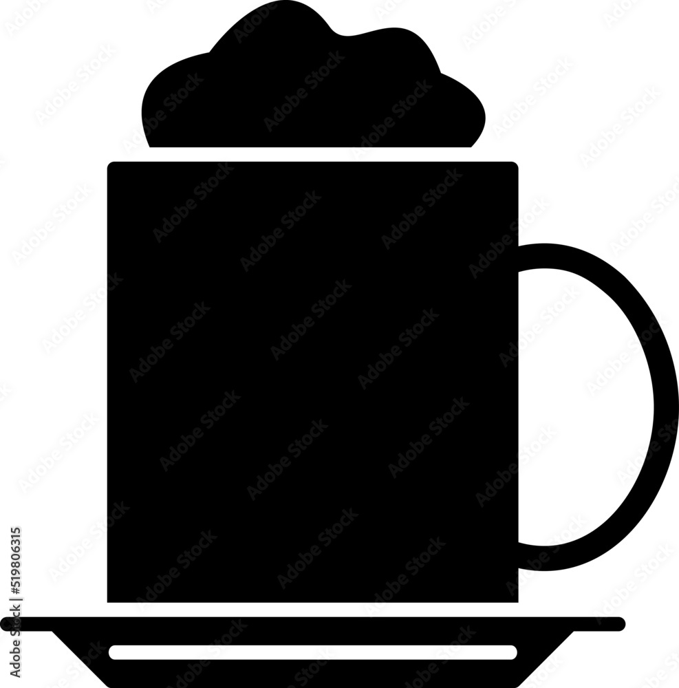 Obraz premium Cappucino Vector Icon