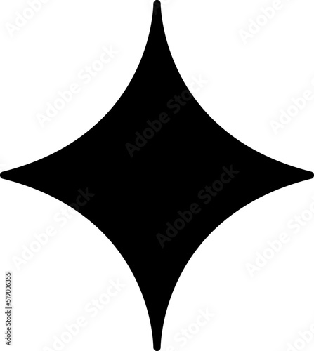 Unique Diamond Vector Icon