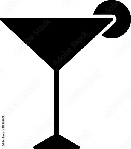 Unique Cosmopolitan Vector Icon