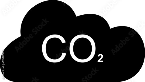 Carbon Dioxide Vector Icon