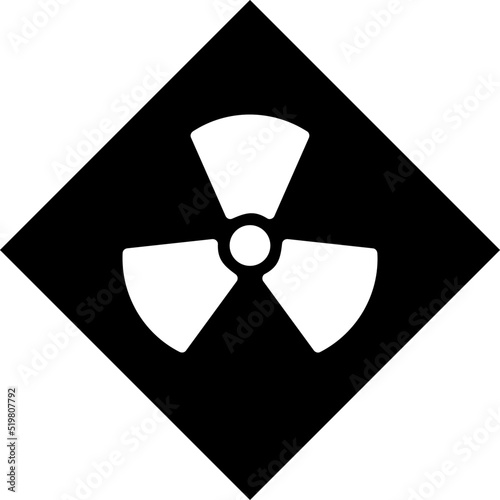 Radiation Vector Icon
