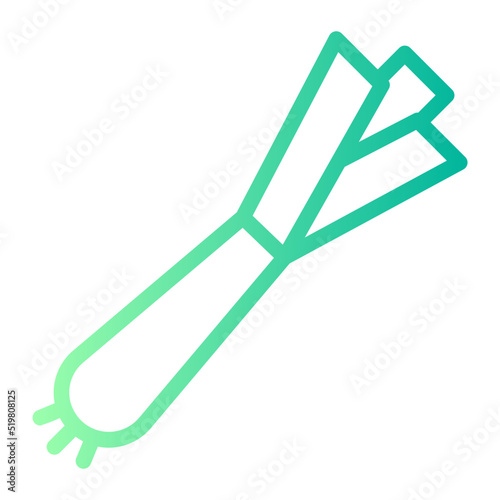 leek gradient icon