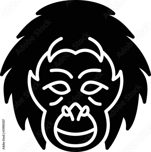 Orangutan Icon