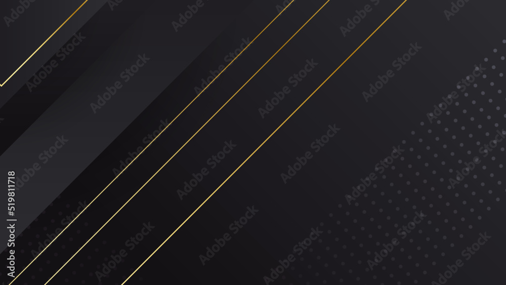 Abstract black and gold luxury background with shiny textured layered modern light rays effect shapes Abstract black and gold luxury background with shiny textured layered modern light rays effect shapes