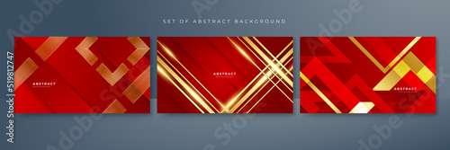 Abstract red and gold soft background