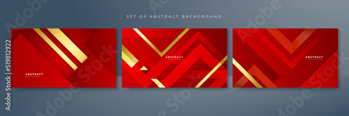 Abstract red and gold soft background