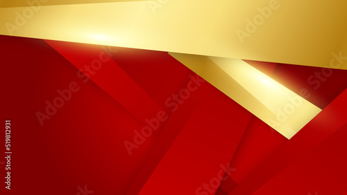 Abstract red and gold soft background