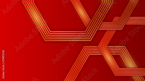 Abstract red and gold soft background