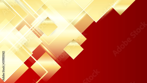 Abstract red and gold soft background