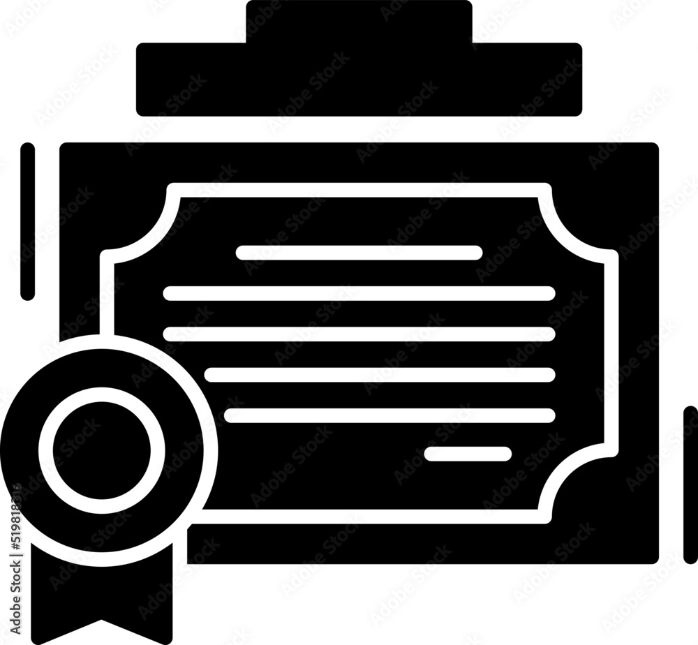 Certificate Icon Certificate Icon