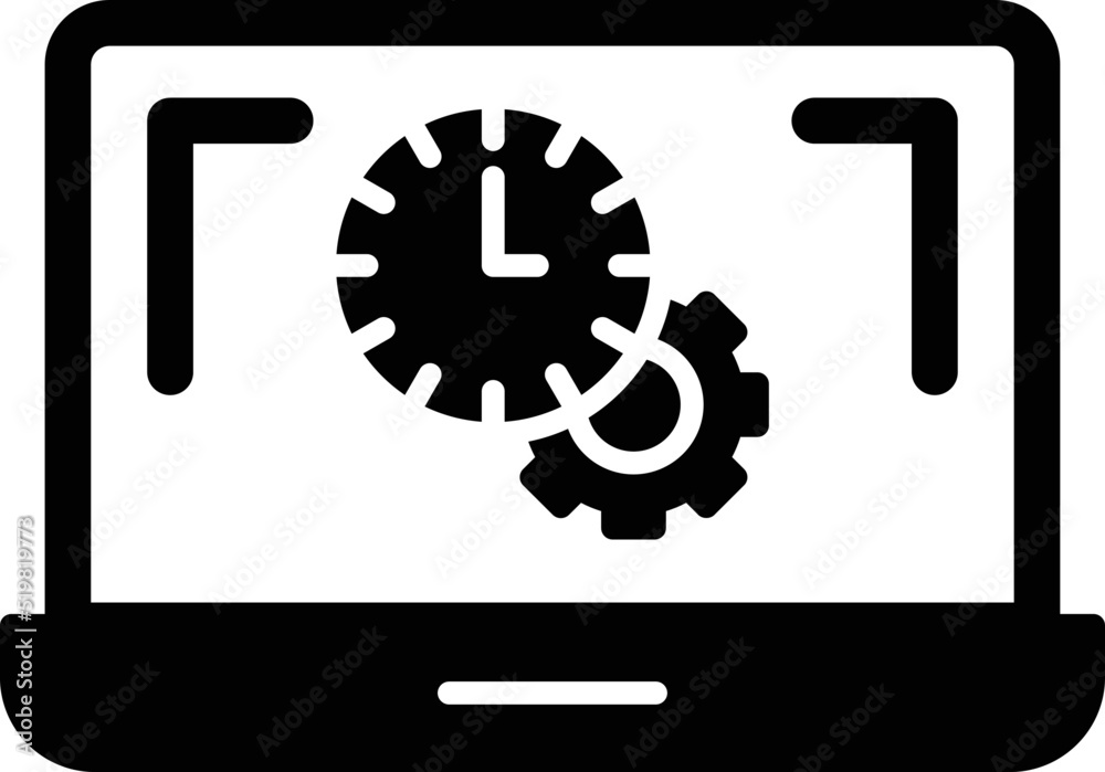 Fototapeta premium Flex Time Icon