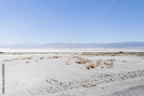 desert landscape, death valley, sunny day