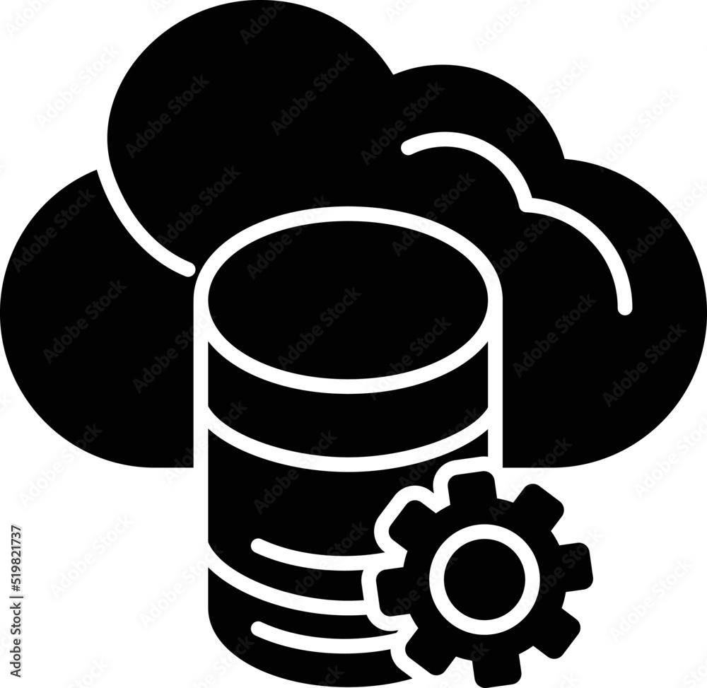 Cloud Data Icon Cloud Data Icon
