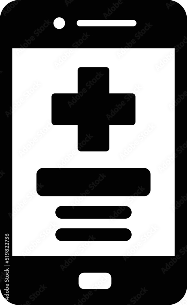 Obraz premium Medical App Icon