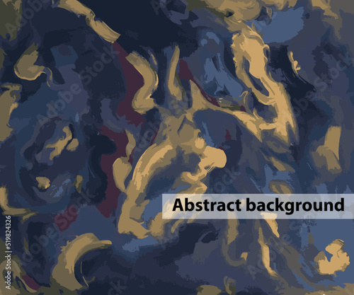 Expressive abstract art colorful background