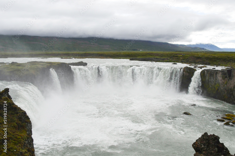 Godafoss waterfall of Iceland Golden Circle Europe Godafoss waterfall of Iceland Golden Circle Europe