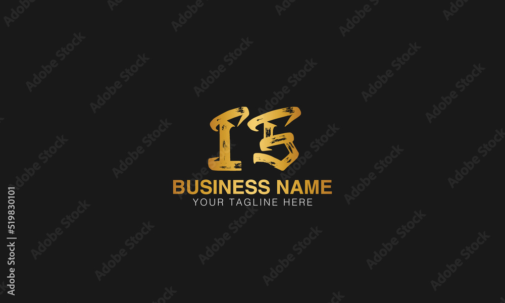 IS initial logo | initial based abstract modern minimal creative logo, vector template image. luxury logotype logo, real estate homie logo. typography logo. initials logo. IS initial logo | initial based abstract modern minimal creative logo, vector template image. luxury logotype logo, real estate homie logo. typography logo. initials logo.