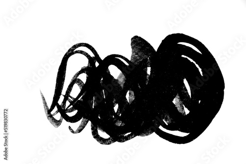 black and white wheel