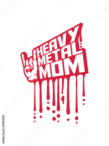 Heavy Metal Mom Logo 