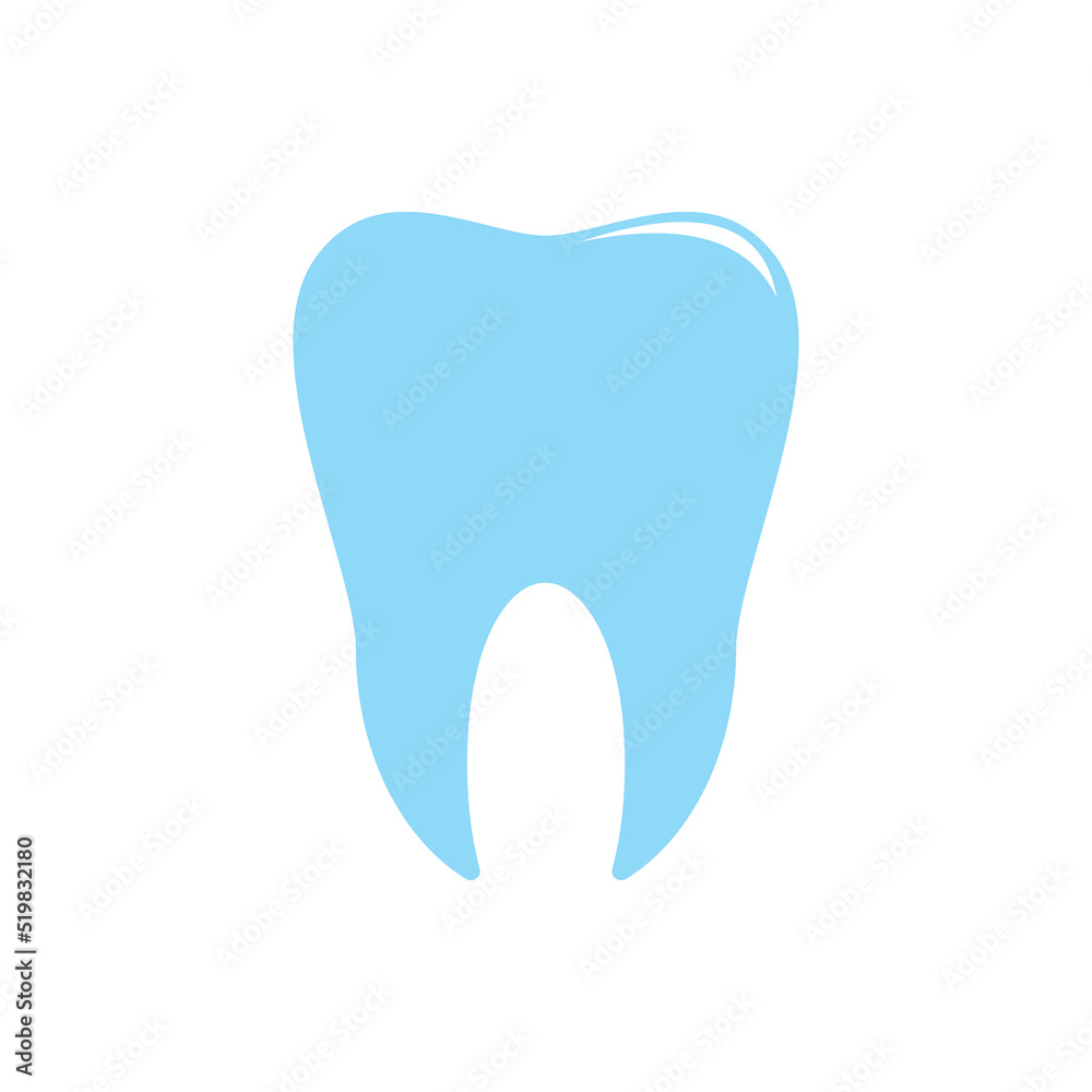 Tooth icon isolated on white background. Tooth vector illustration. Dentistry symbol Tooth icon isolated on white background. Tooth vector illustration. Dentistry symbol