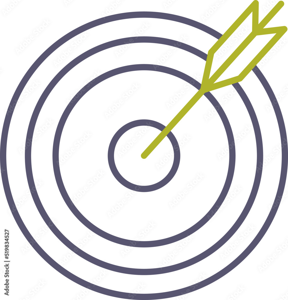 Darts Game Vector Icon Darts Game Vector Icon