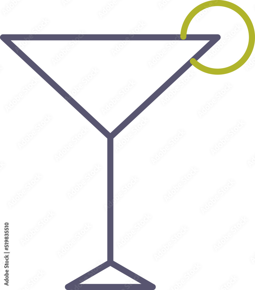 Unique Cosmopolitan Vector Icon Unique Cosmopolitan Vector Icon