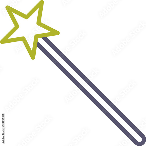 Unique Magic Vector Icon