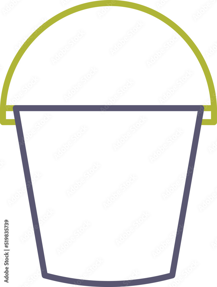 Water Bucket Icon Water Bucket Icon