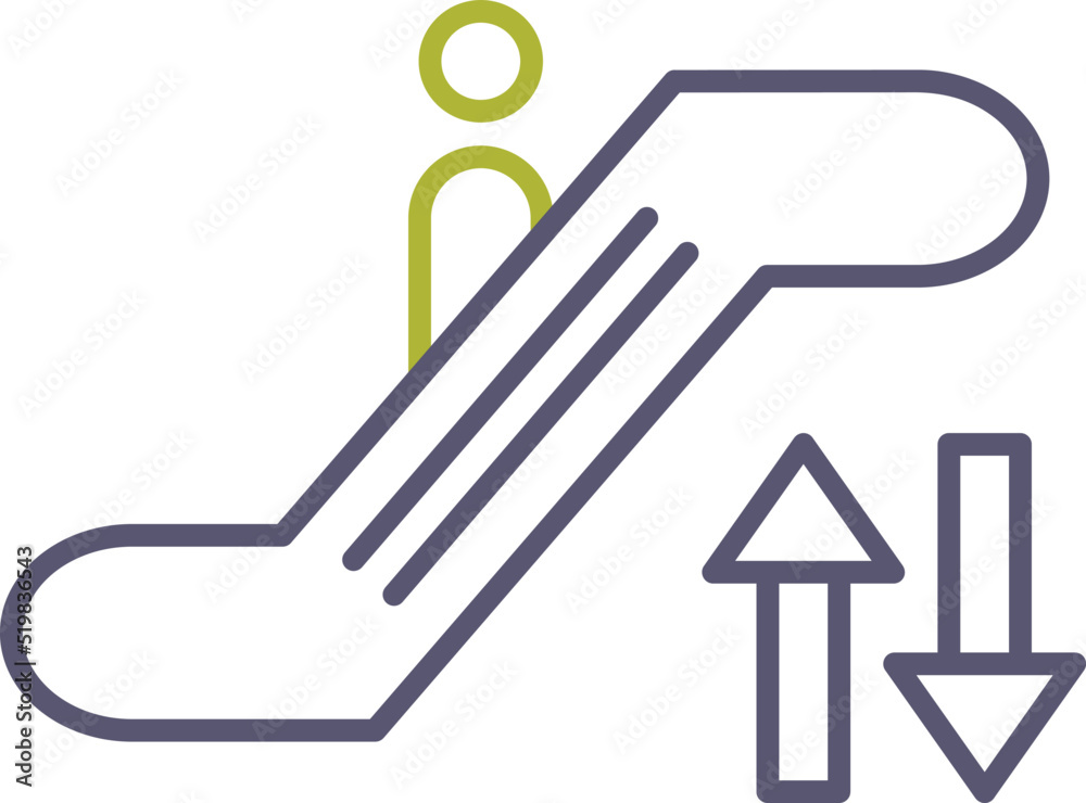 Escalator Icon Escalator Icon