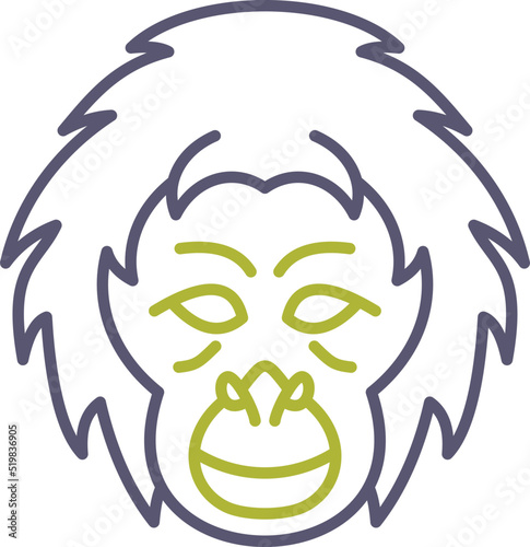 Orangutan Icon